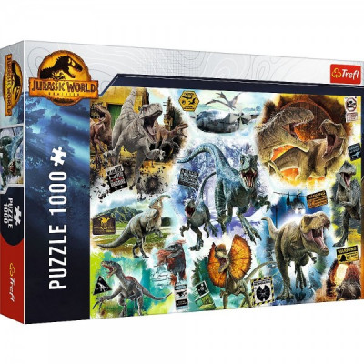 TREFL Puzzle Jurský svět: Nadvláda 1000 dílků