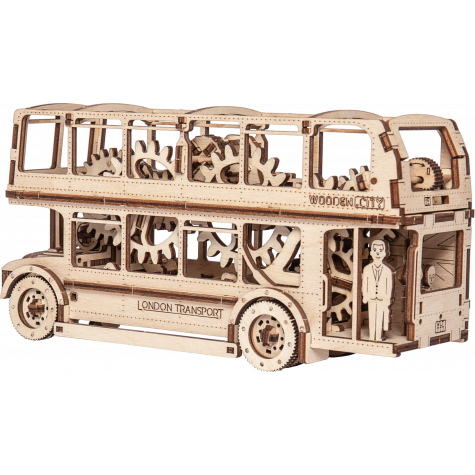 WOODEN CITY 3D puzzle Londýnský autobus 216 dílů ~ 4