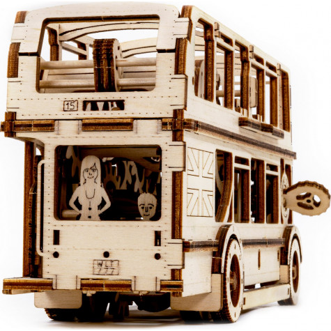 WOODEN CITY 3D puzzle Londýnský autobus 216 dílů ~ 7