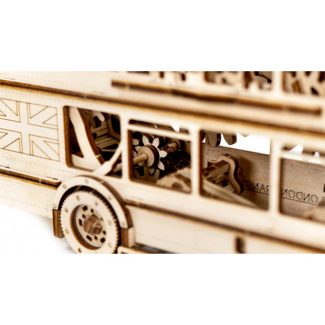 WOODEN CITY 3D puzzle Londýnský autobus 216 dílů ~ 8