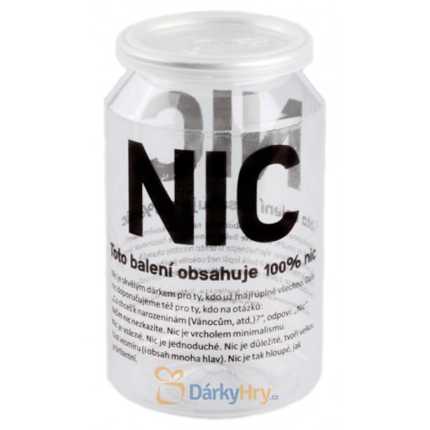 Dárkové NIC - Plechovka ~ 1