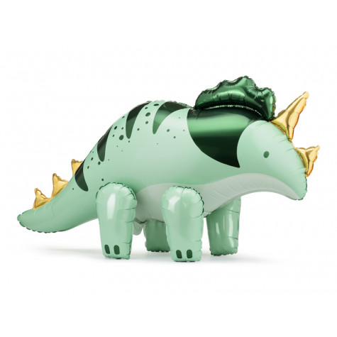 Nafukovací fóliový balónek 93x49cm - Triceratops ~ 1