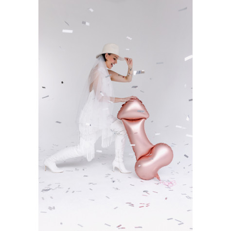 Nafukovací fóliový balónek 44x88cm - Penis ~ 2