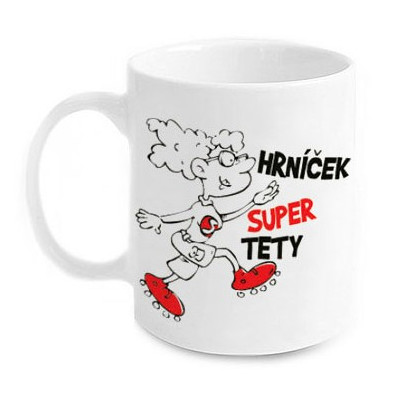 Vtipný hrnek - Super Tety