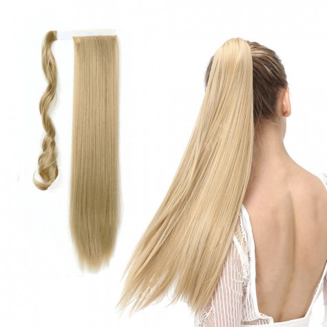 Příčesek do vlasů culík - plavá blond ~ 1