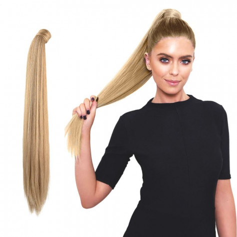 Příčesek do vlasů culík - plavá blond ~ 2