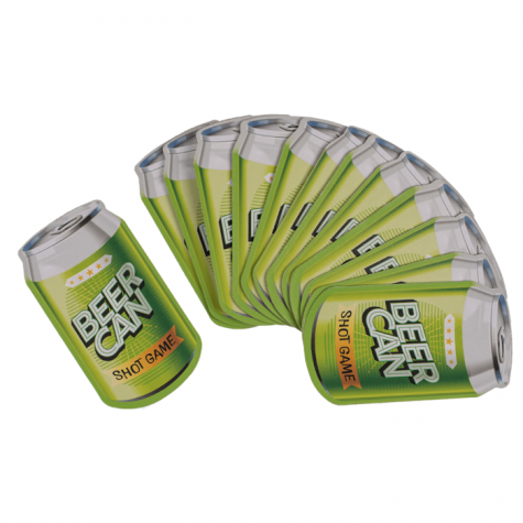 Alkoholová hra s prakem - střílej plechovky piva ~ 2