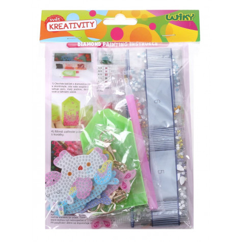 Wiky Kreativní set diamond klíčenka 5ks ~ 3