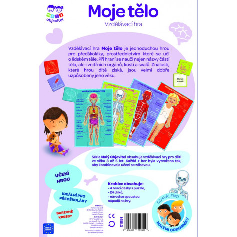 Trefl Malý objevitel: Moje tělo ~ 2