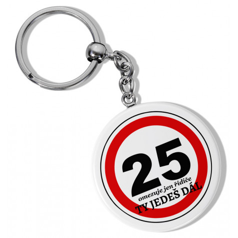 Klíčenka s otvírákem - 25 - Ty jedeš dál ~ 1