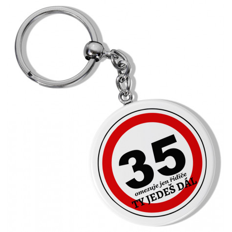 Klíčenka s otvírákem - 35 - Ty jedeš dál ~ 1