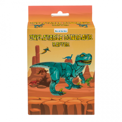 Nafukovací dinosaurus 60cm - Raptor ~ 3