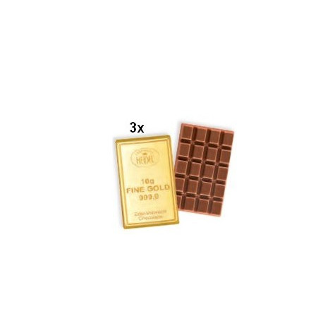 Heidel Zlatá medaile plechovka s čokoládou 30g