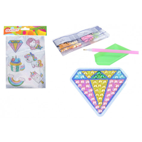 Wiky Kreativní set diamond nálepky Mix ~ 1