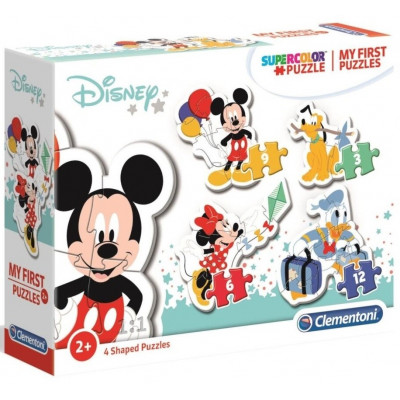 Clementoni Moje první puzzle 4v1 Mickey Mouse 3,6,9,12 dílků