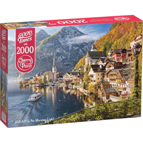 CHERRY PAZZI Puzzle Halštat v ranním světle 2000 dílků