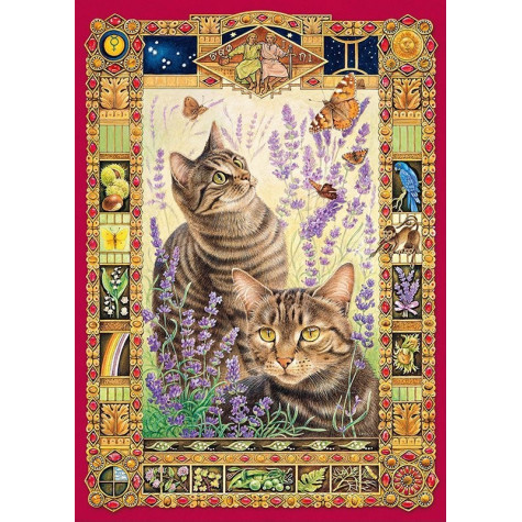 CHERRY PAZZI Puzzle Kočky 1000 dílků