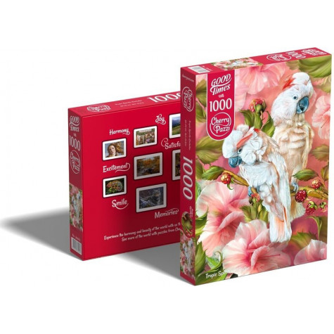 CHERRY PAZZI Puzzle Kakadu - duchové tropů 1000 dílků ~ 3