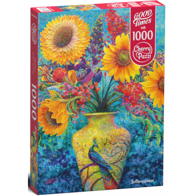 CHERRY PAZZI Puzzle Květenství 1000 dílků