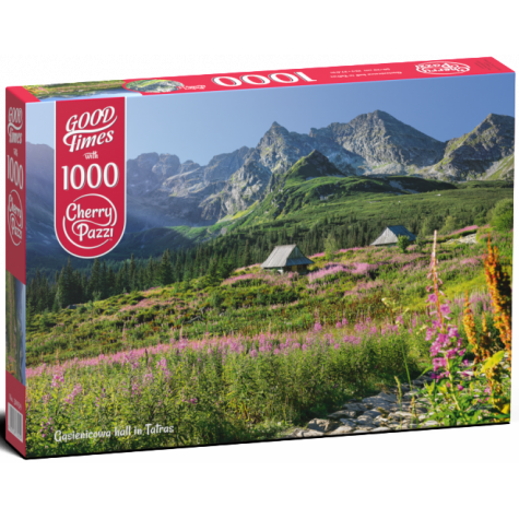 CHERRY PAZZI Puzzle Gąsienicowa dolina, Vysoké Tatry 1000 dílků ~ 1