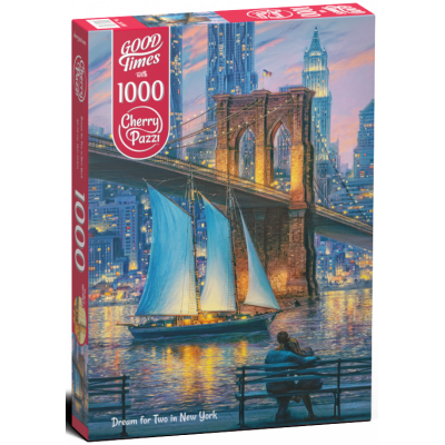 CHERRY PAZZI Puzzle Sen pro dva v New Yorku 1000 dílků