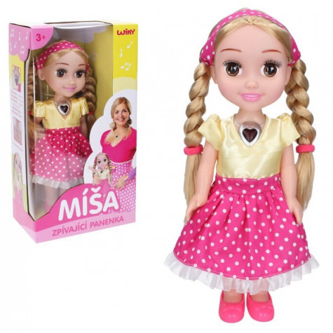 Wiky Zpívající panenka Míša Růžičková 33 cm ~ 1