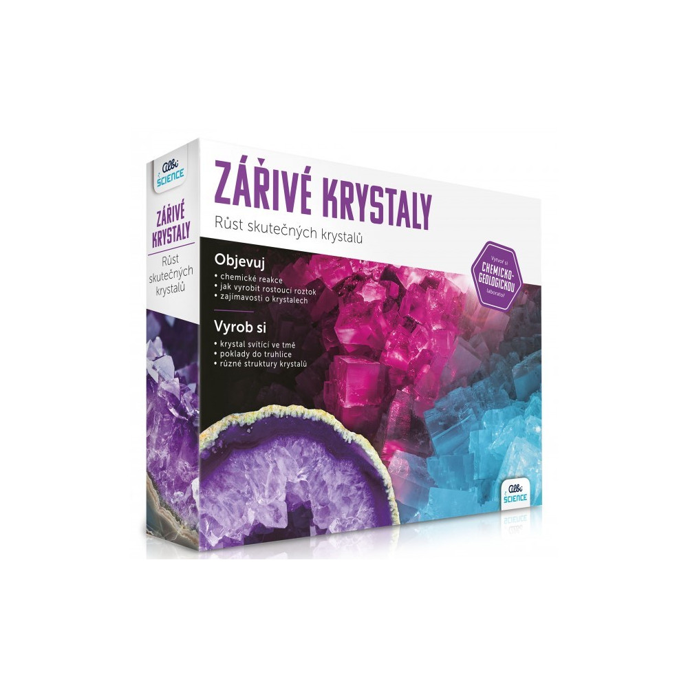 Albi Science Zářivé krystaly