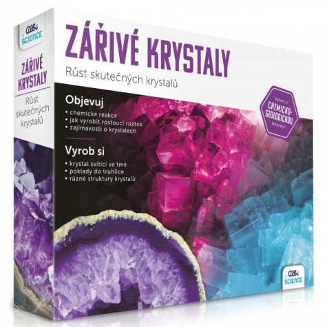 Albi Science Zářivé krystaly