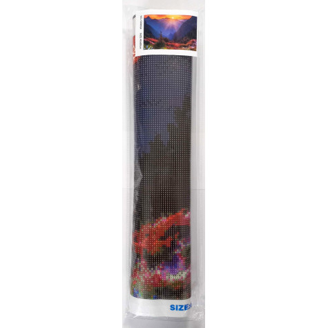 Norimpex Diamantové malování 80x40cm - Západ slunce v horách ~ 2