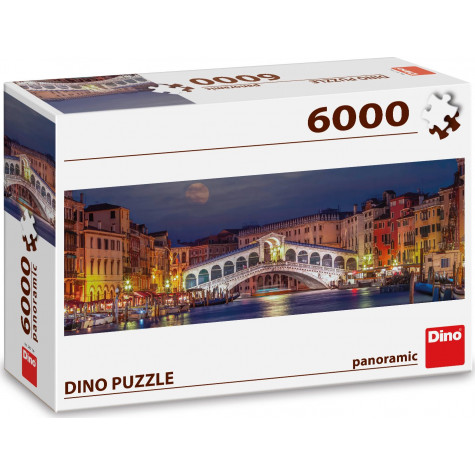 Dino Panoramatické puzzle Most Rialto 6000 dílků ~ 1