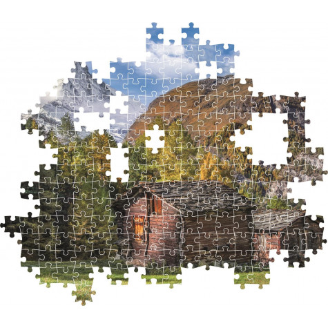 CLEMENTONI Puzzle Okouzlující Matterhorn 500 dílků ~ 3