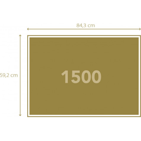 CLEMENTONI Puzzle Vlající látky 1500 dílků ~ 5