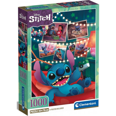 CLEMENTONI Puzzle Stitch 1000 dílků
