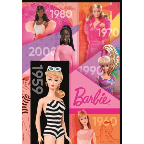 CLEMENTONI Puzzle 65 let Barbie 1000 dílků ~ 2