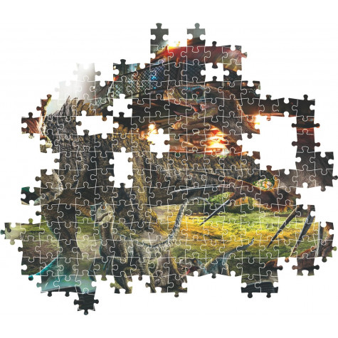 CLEMENTONI Puzzle Jurský svět 1000 dílků