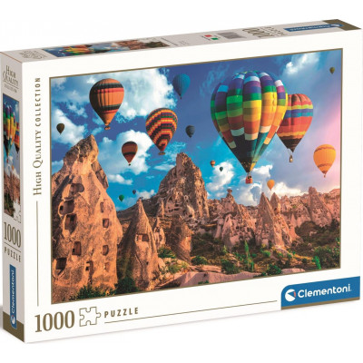 CLEMENTONI Puzzle Balony nad Kapadokií 1000 dílků