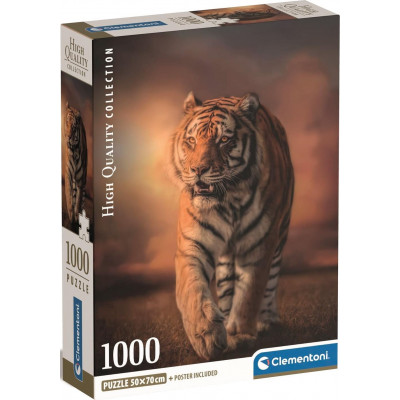 CLEMENTONI Puzzle Tygr 1000 dílků