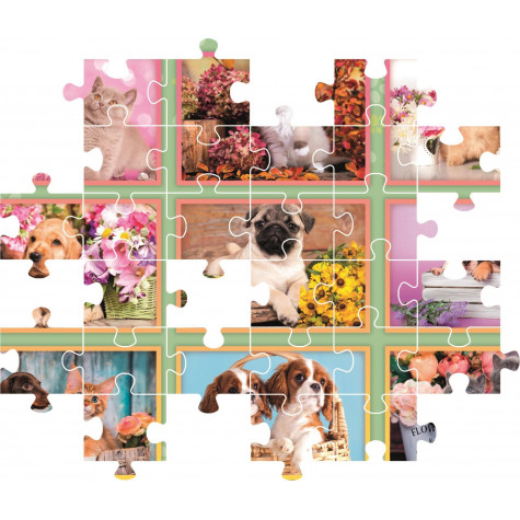 CLEMENTONI Puzzle Štěňátka 180 dílků ~ 3