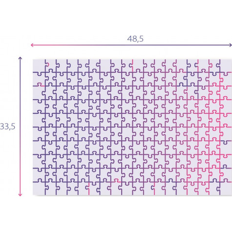 CLEMENTONI Puzzle Dinosauří mapa 180 dílků ~ 4