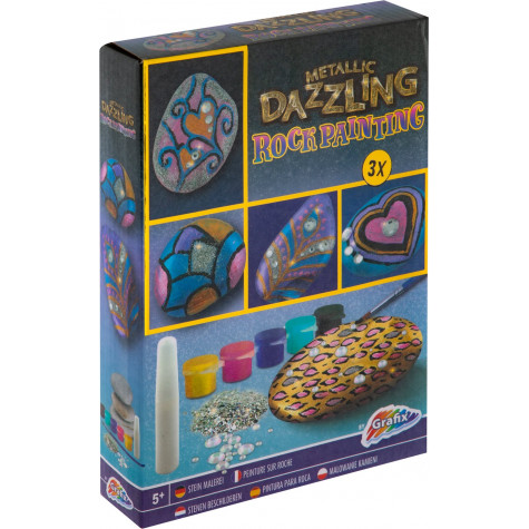 GRAFIX Malování na kamínky: Metallic Dazzling ~ 1