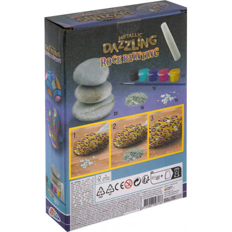 GRAFIX Malování na kamínky: Metallic Dazzling ~ 7