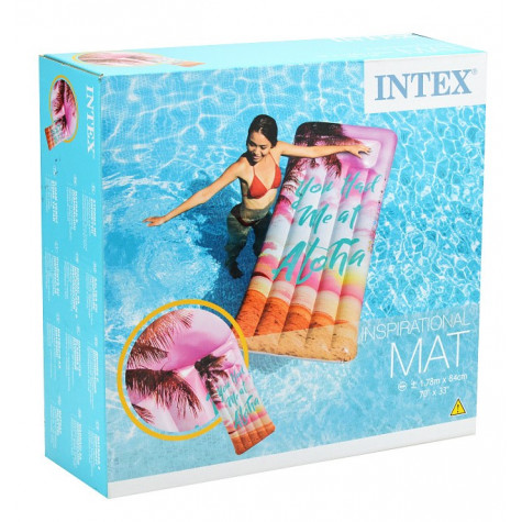 Intex 58772 Matrace nafukovací Inspirational 178x84cm - Aloha