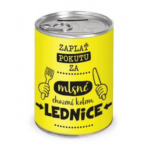 Nekupto Humorná pokladnička - Mlsné chození kolem lednice ~ 1