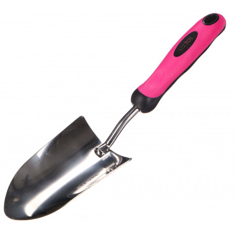 SIXTOL Zahradní lopatka Garden pink nerez 33cm ~ 1