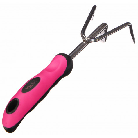 SIXTOL Ruční kultivátor Garden pink nerez 28cm ~ 2