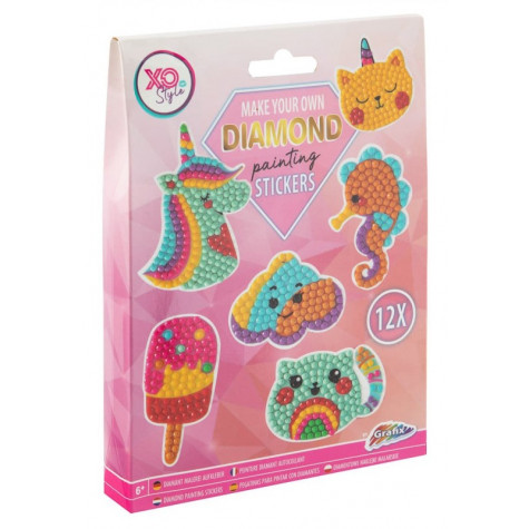 Grafix DIY Diamantové samolepky - Unicorn ~ 1