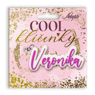 Nekupto Dárková klíčenka se jménem - Veronika