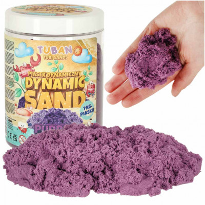 TUBAN Kinetický tekutý písek 1 kg - fialový
