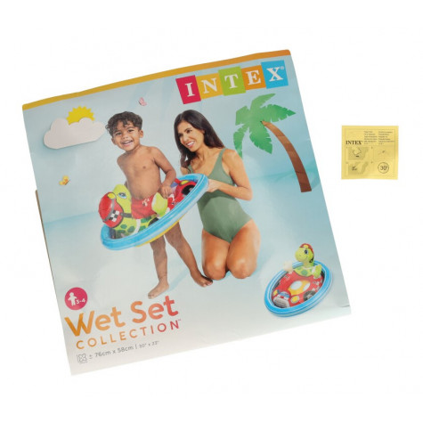 Intex 59570 Nafukovací baby kruh - Želva ~ 7