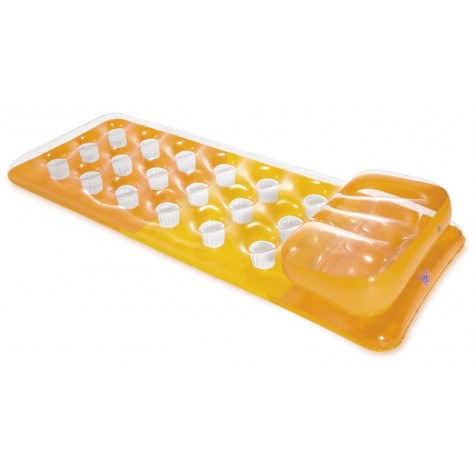 Intex 58890 Lehátko nafukovací matrace 188x71cm - oranžové ~ 2